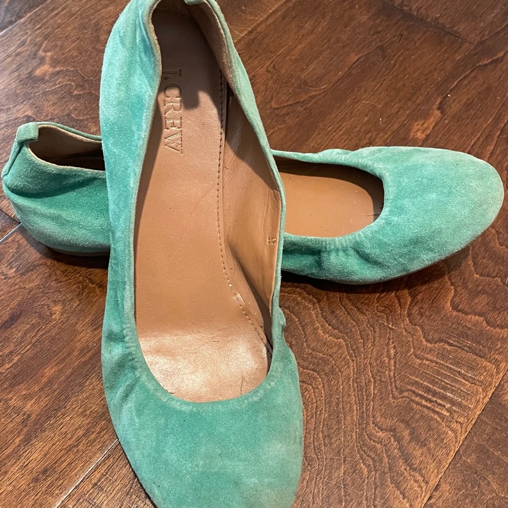 J. Crew Suede Flats Size 7